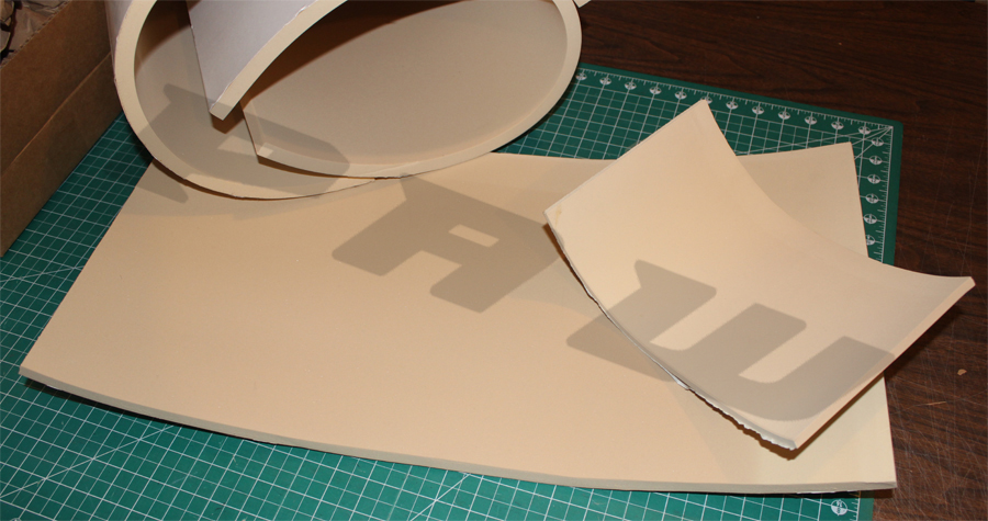 rubatex cut from a full sheet